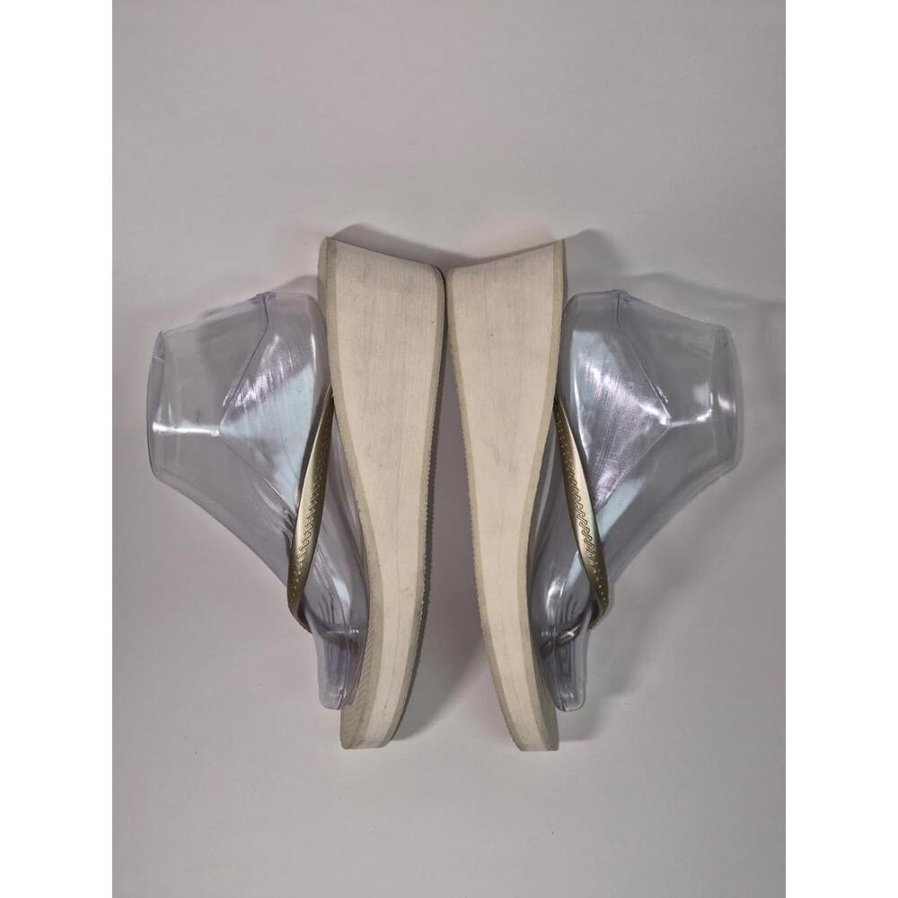 Havaianas Women's Flip Flops Sandals Summer Beach Size 7-8 Beige - Picture 3 of 9